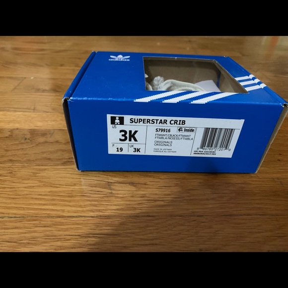 Adidas SUPERSTAR shell toes ( Crib Sneakers) - Picture 8 of 8